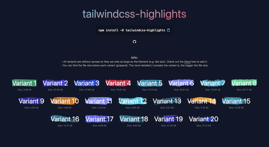 Tailwind CSS - Highlights 0