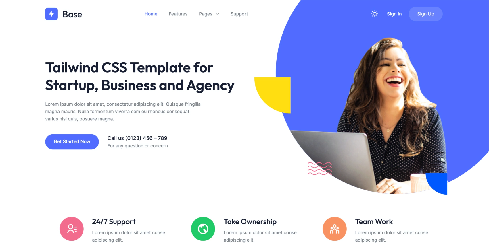 Base Agency and Startup Template 0