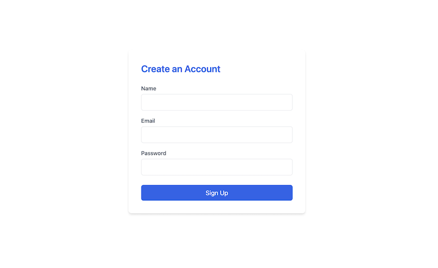 Tailwind CSS Sign-Up Form Component