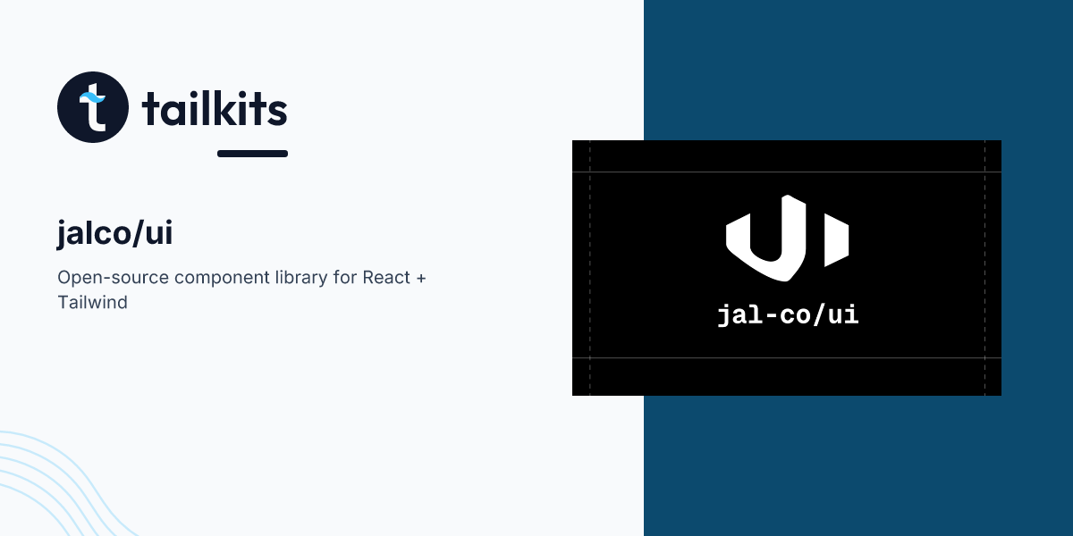 jalco/ui | Shadcn registry components for dev dashboards | Tailkits