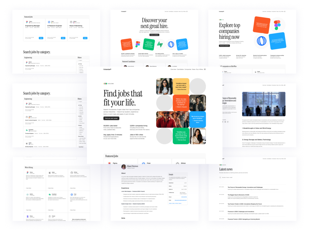 HireWise Tailwind Astro Template