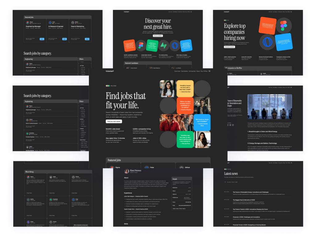 HireWise Tailwind Astro Template Image 1