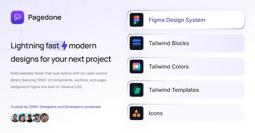 Pagedone Tailwind Blocks