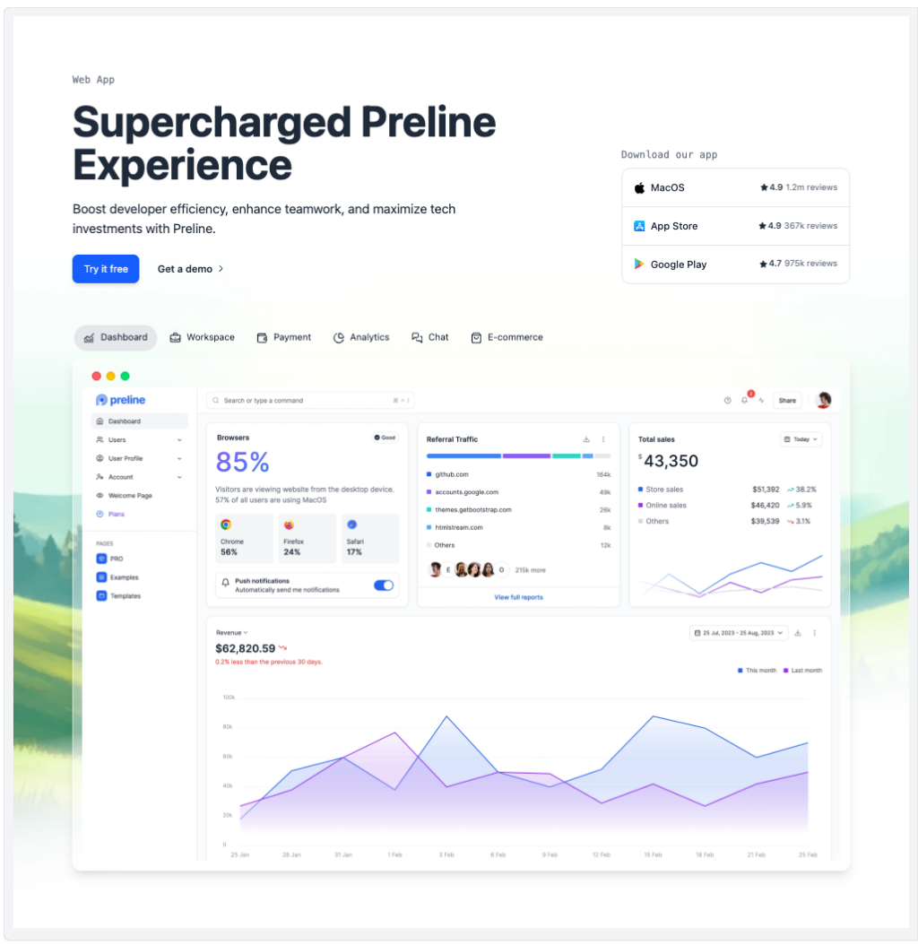 Preline UI