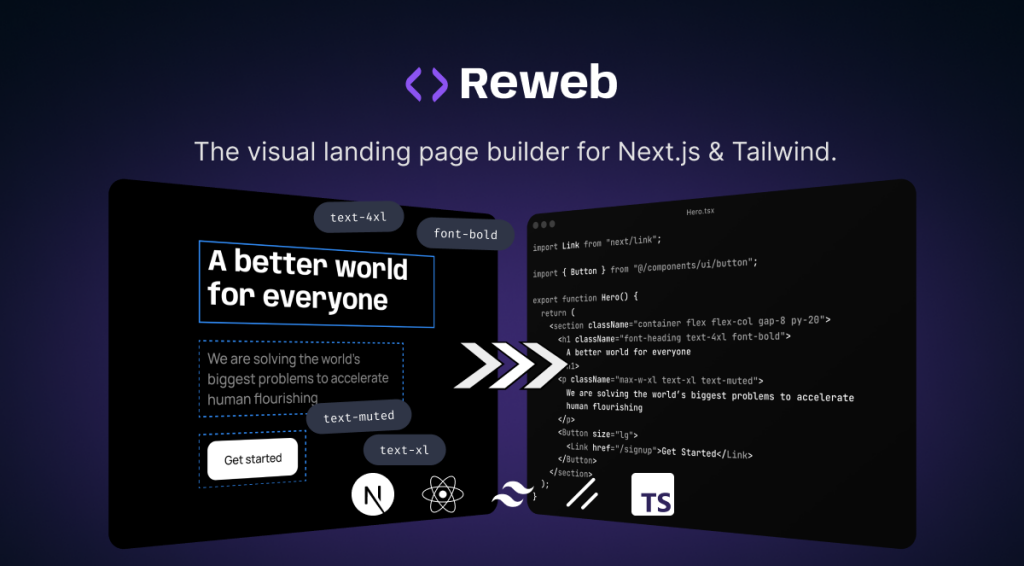 Reweb Nex.js Code Editor Image 1