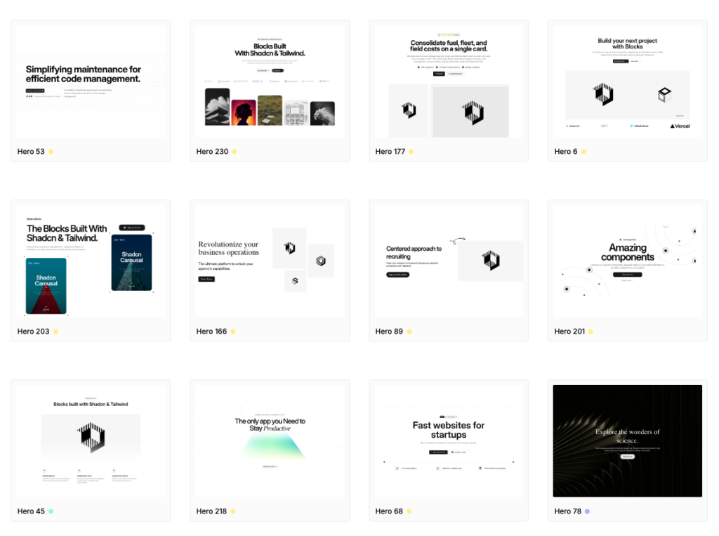 Shadcnblocks Component Library Image 3
