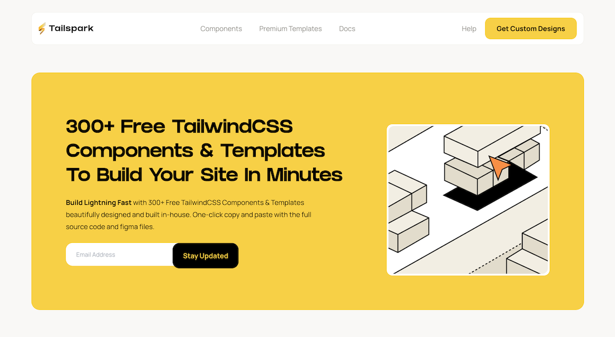 Tailspark Tailwind Component Library Image 1
