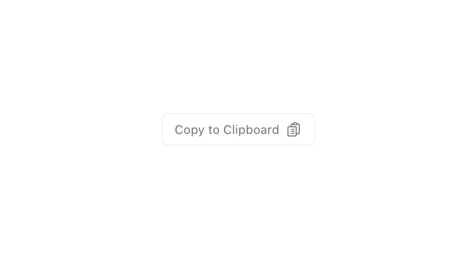 Tailwind Copy to Clipboard Component