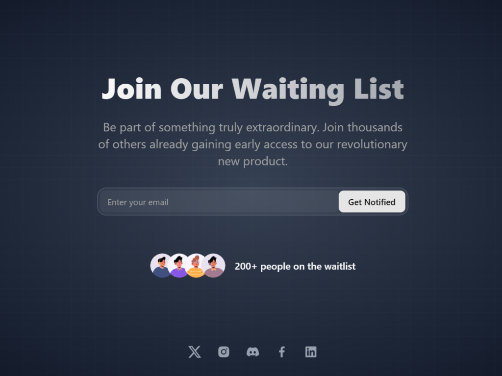 Waitly Waitlist Template Image 2