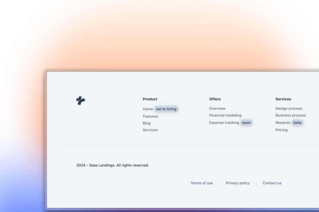 Footer Component
