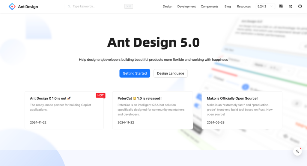 Ant Design 5.0