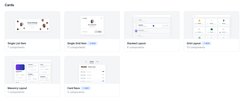 Premium Preline UI Components