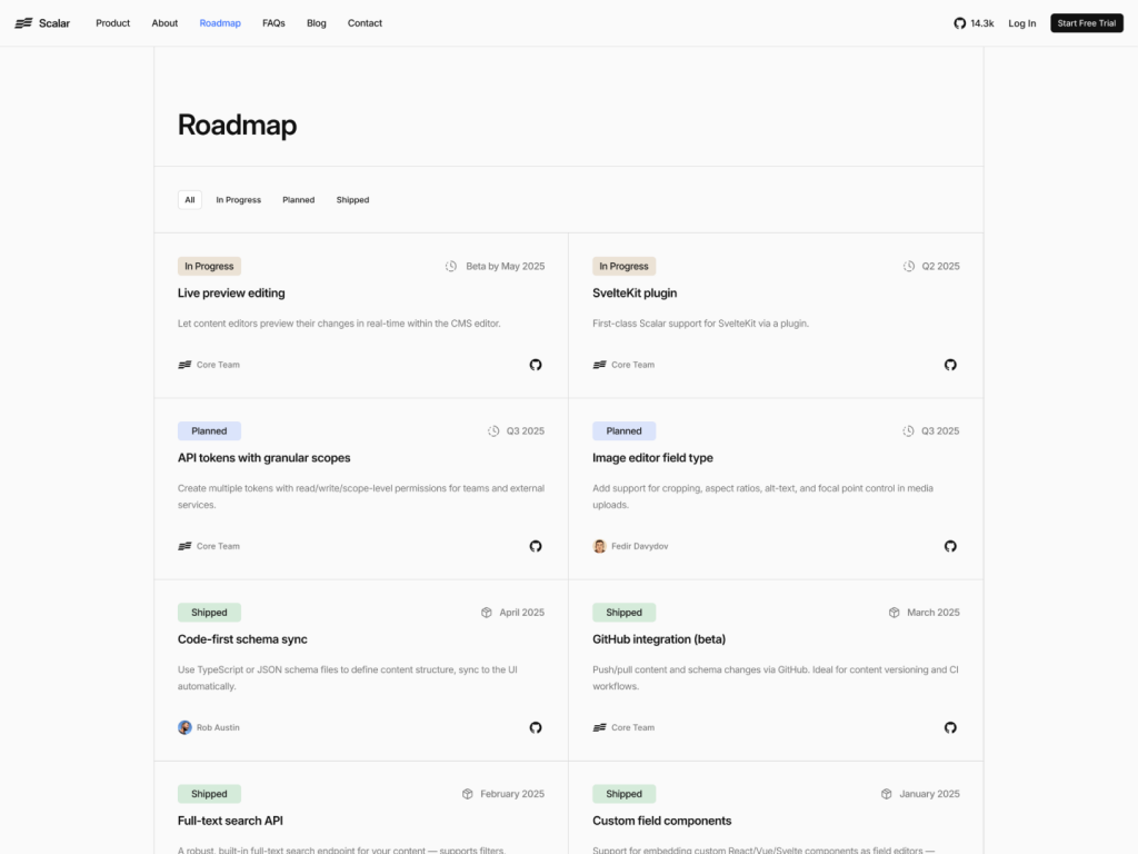 Scalar: A modern Next.js & Astro SaaS Theme