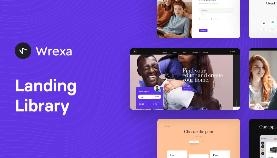 Wrexa Landing Page Template