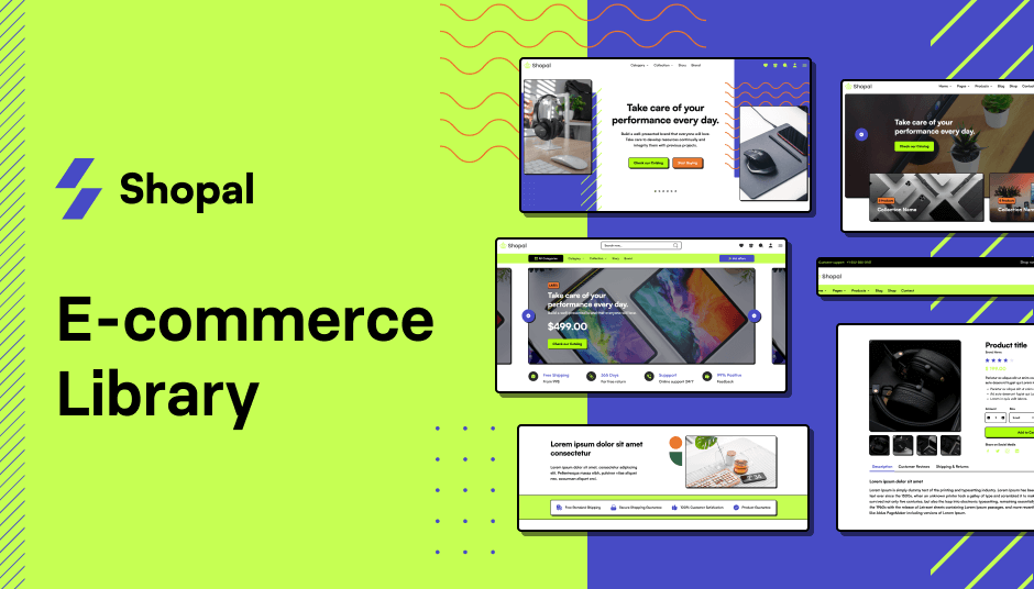 Shopal Tailwind E-Commerce Template