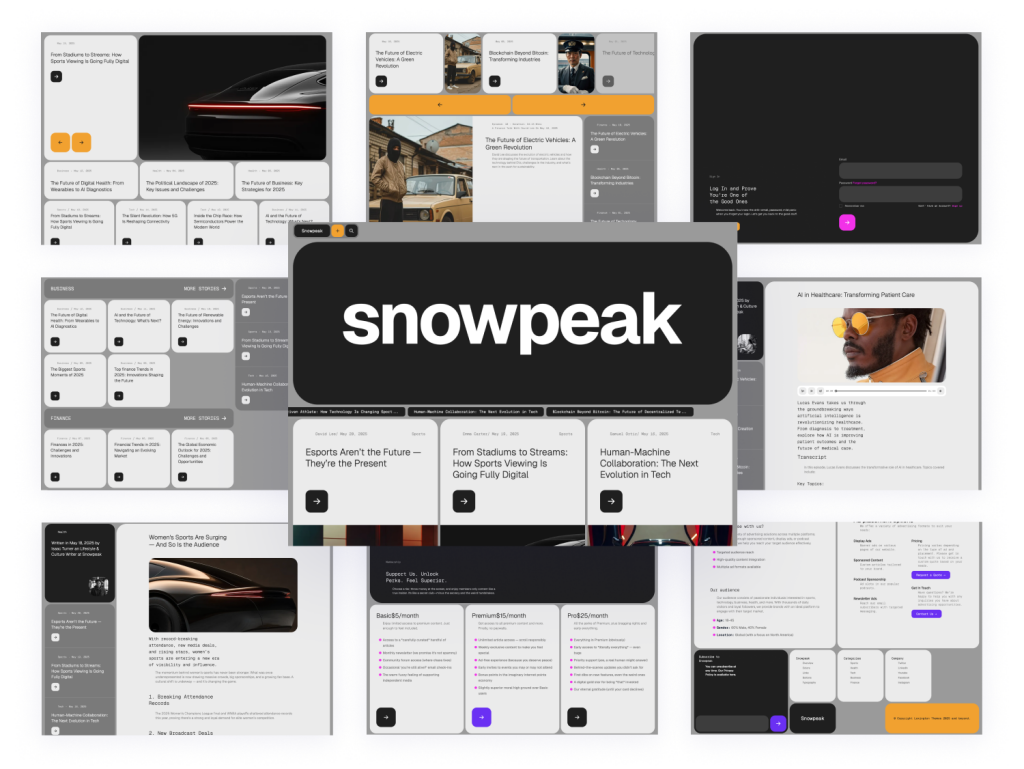 Snowpeak Astro Theme