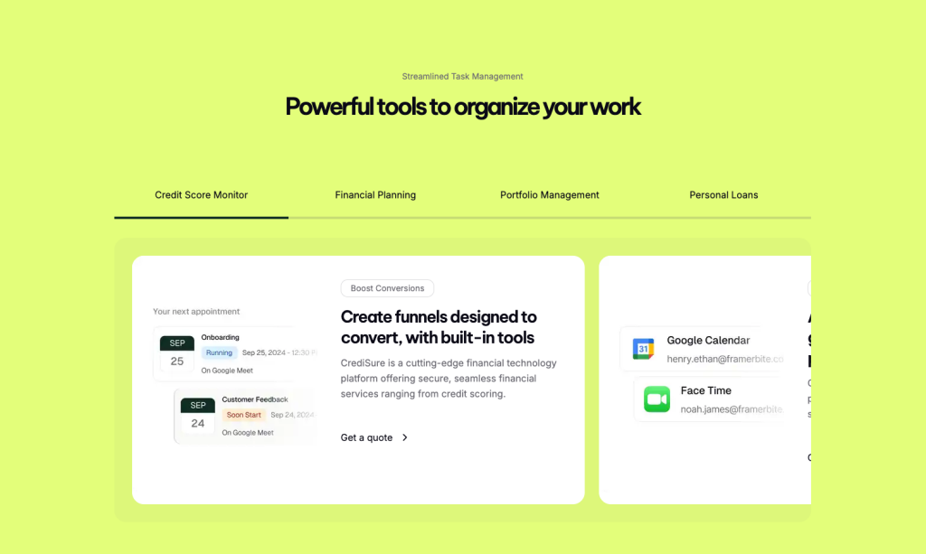 Syncmaster Astro Features Section