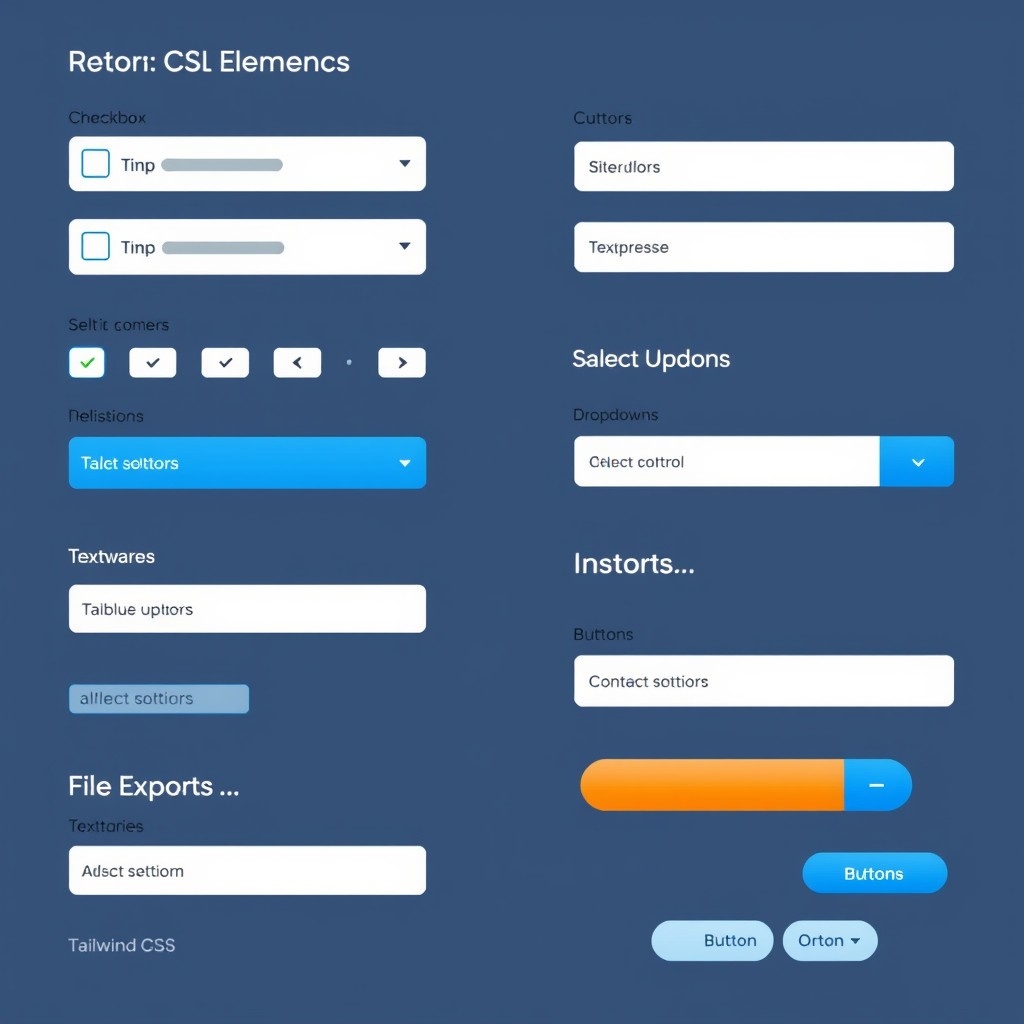 Styling Tailwind Form Elements