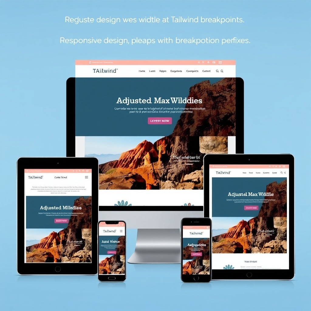 Responsive Design with Tailwind's Max-Width