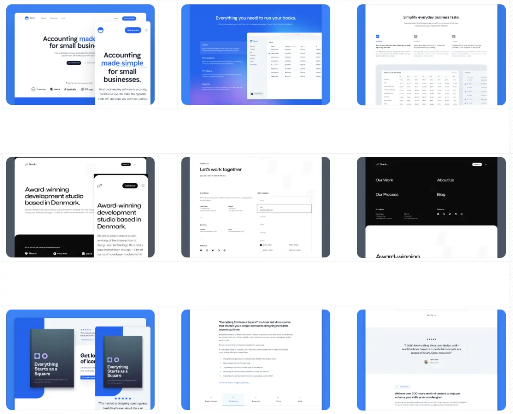 Tailwind Plus Templates 2