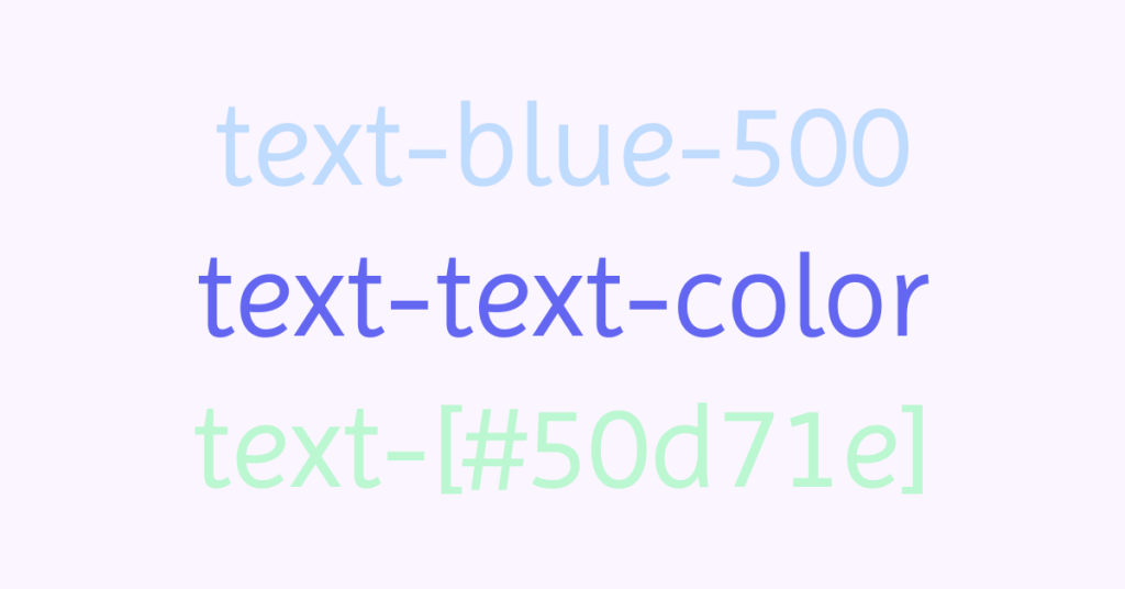 Tailwind Text Color