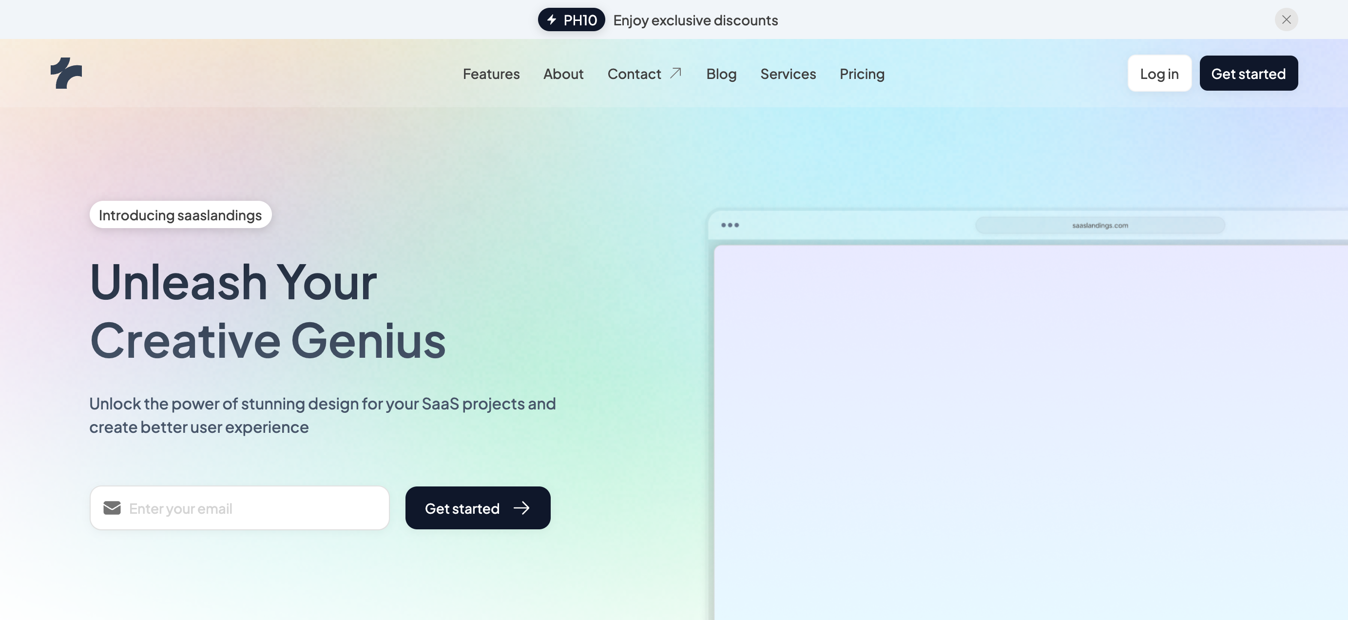 Browser mockup