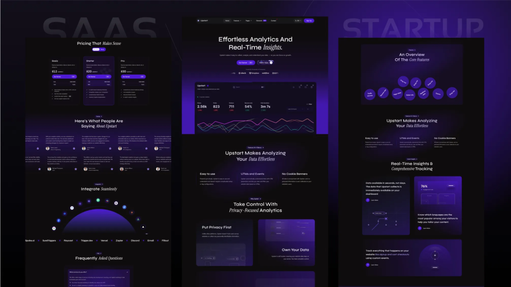 Upstart: Modern Astro Template